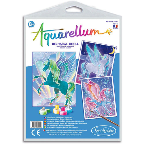 Aquarellum Set – „Pegasus” Malvorlagen