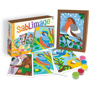Sablimage Set – „Vögel” Sandmalerei