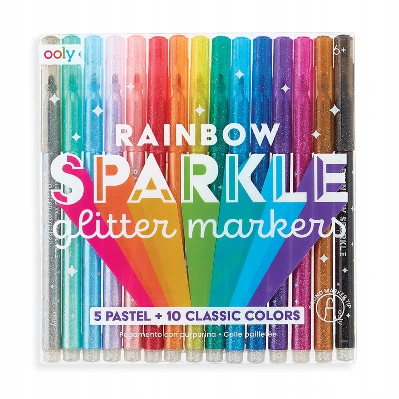 Glitzernde Filzstifte – Rainbow Sparkle