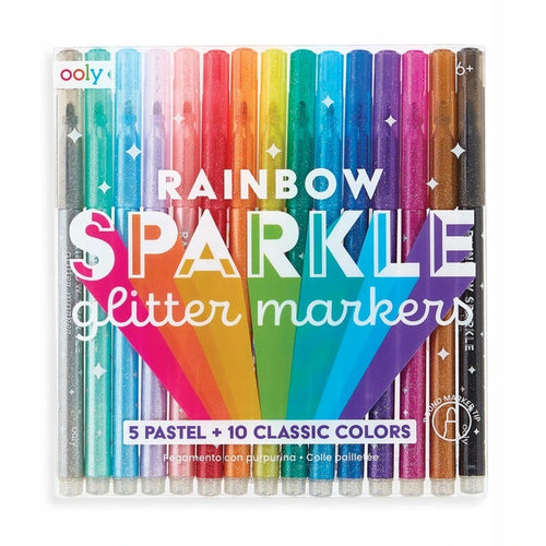 Glitzernde Filzstifte – Rainbow Sparkle