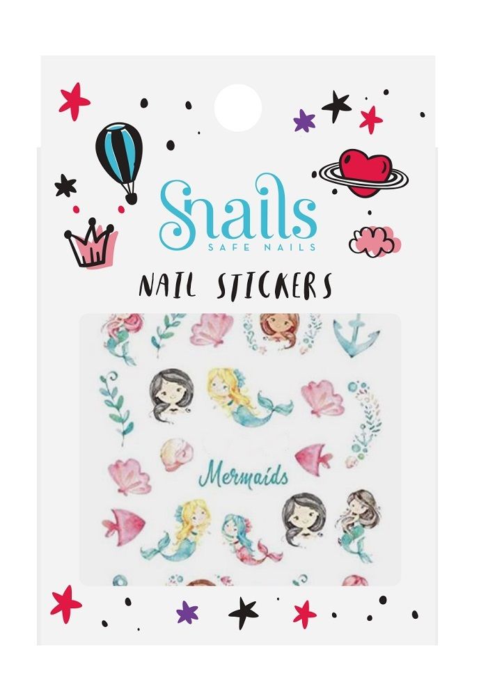 Nagelsticker Kinder - Mermaids