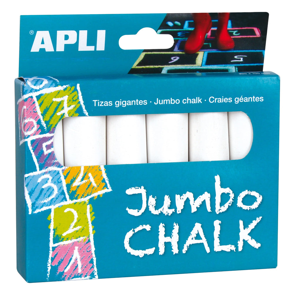 Jumbo-Kreide – 6 Stück