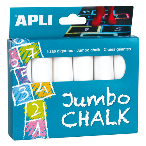 Jumbo-Kreide – 6 Stück
