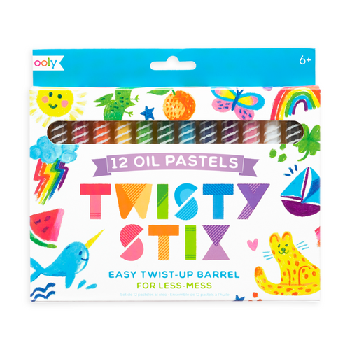 Drehbare Ölpastelle – Twisty Six