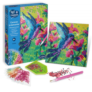 Kreatives Set mit Diamanten – Kolibri