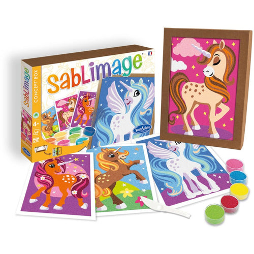 Sablimage – Sandmalset - Einhörner