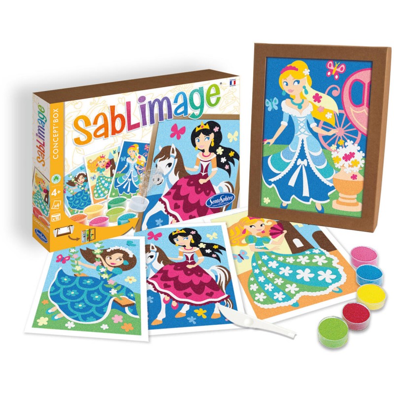 Sablimage Sandmalerei-Set – Prinzessinnen