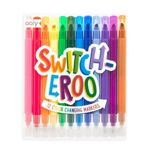 Farbwechselnde Filzstifte – Switch-Eroo, 12er-Set