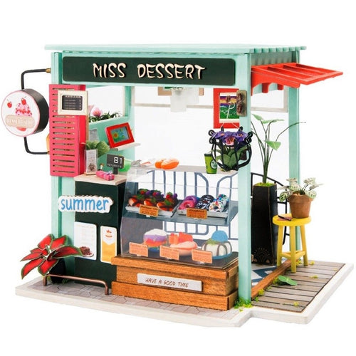 Bemaltes Modell Zuckerbäckerei