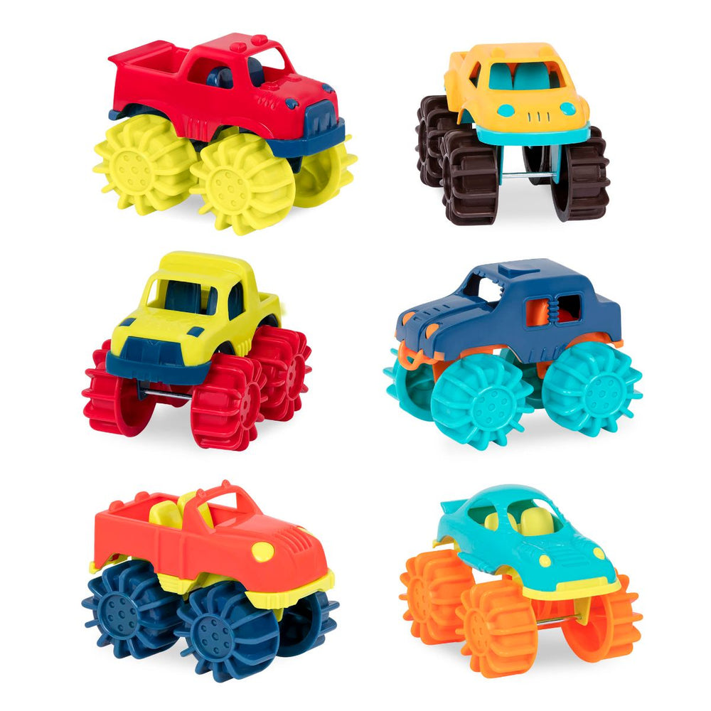 Set mit 6 Monster Trucks – Thunder Monster – Monster Trucks