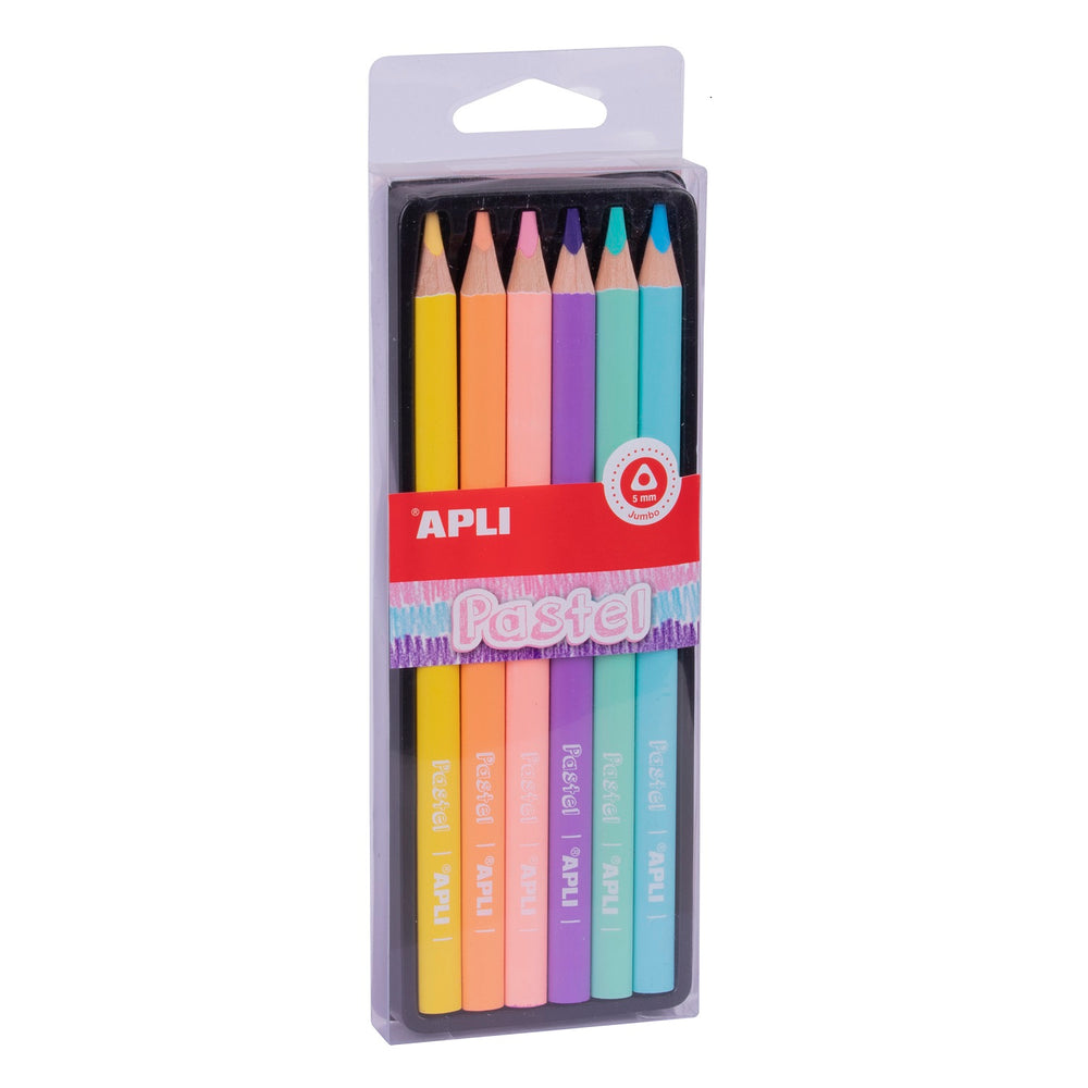 Jumbo-Buntstifte – Pastell