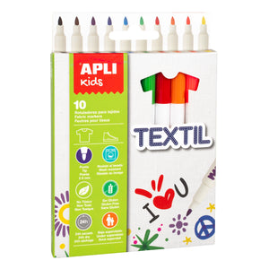 Textilstifte – 10 Farben