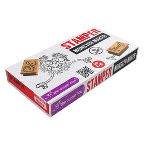 Holzstempel-Set – Monster