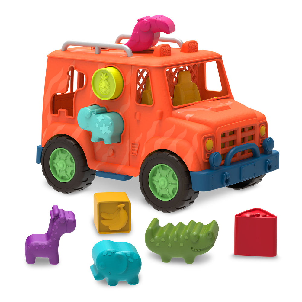 Safari-Lkw – mit Wonder Wheels-Sortierklötzen