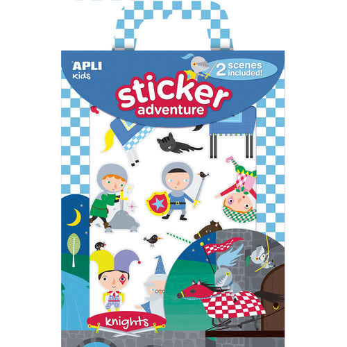 Aufkleber-Set mit 2 Bögen – Ritter - Tublu.de