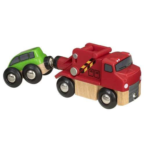 Abschleppwagen mit Auto