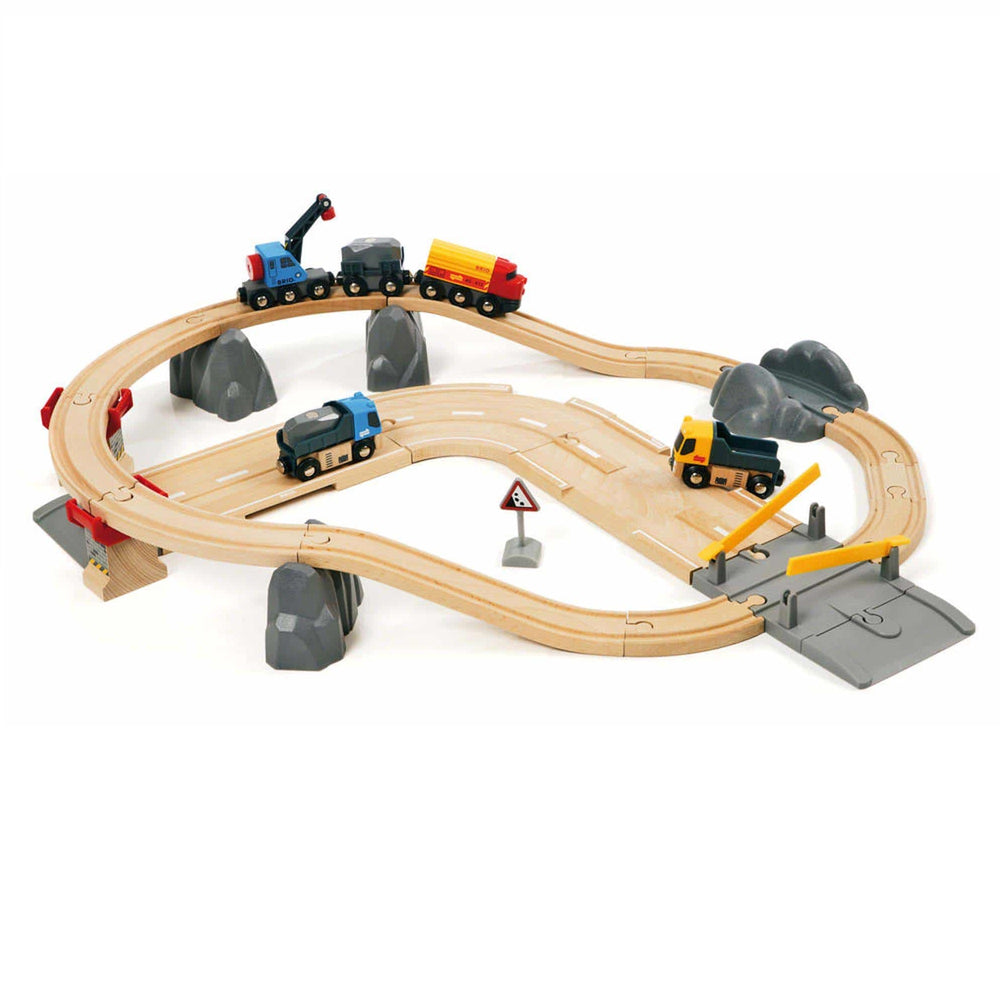 Eisenbahnset Steinbruch