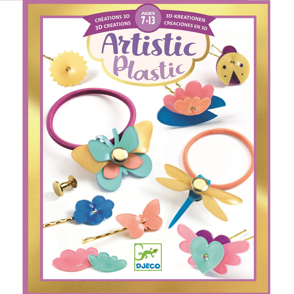 Kunstset mit Kunststoff – Haaraccessoires