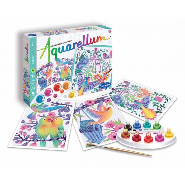 Aquarellum-Malset – Vögel