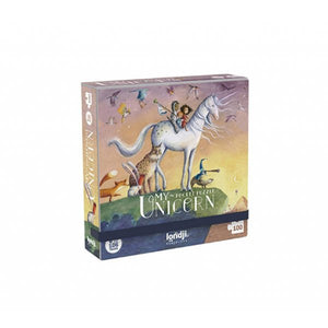 Taschenpuzzle für Kinder, 100 Teile – Mein Einhorn