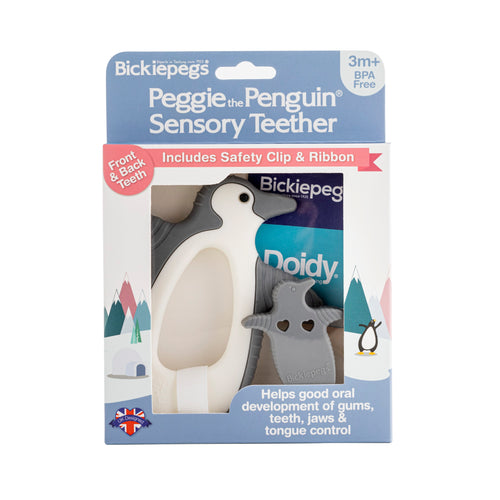 Sensorischer Beißring – Peggie the Penguin