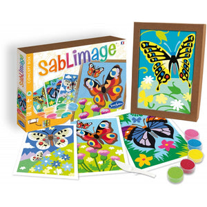 Sandmalerei-Set Sablimage – Schmetterlinge