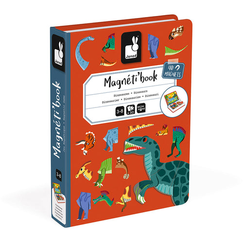 Magnetisches Puzzle Magnetibook – Dinosaurier