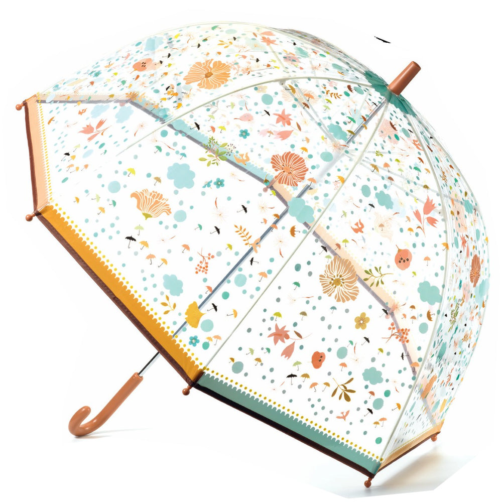 Großer Regenschirm - Kleine Blumen
