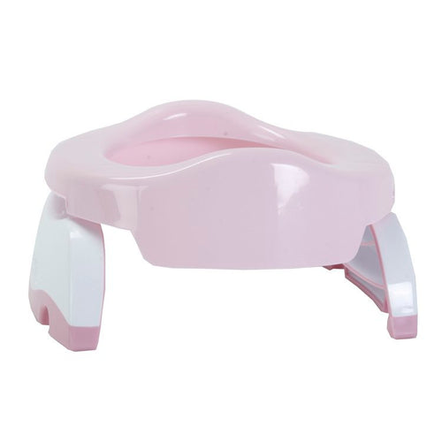 2-in-1 Töpfchen & WC-Aufsatz – Rosa-Weiß