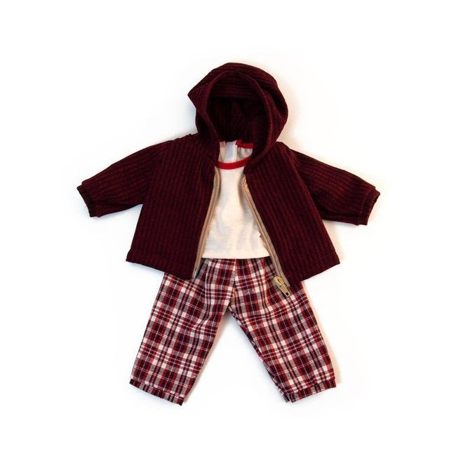 Set mit Hosen für kühle Tage Puppe 38 cm