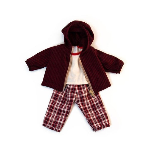 Set mit Hosen für kühle Tage Puppe 38 cm