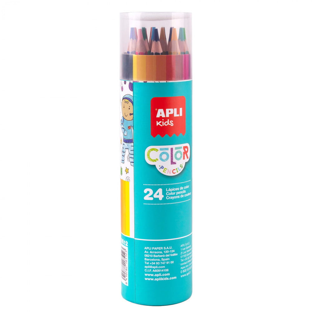 Buntstifte in einer Tube – 24 Farben