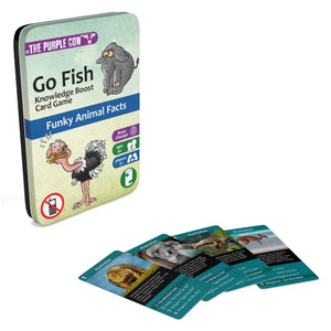 Reisekartenspiel Quartett – Go Fish Tiere