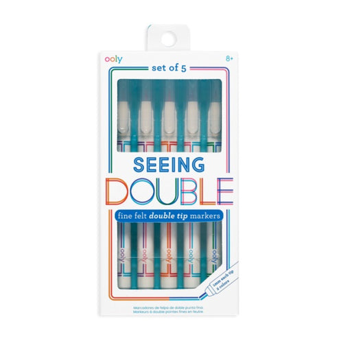 Feinschreiber mit doppelt schreibender Spitze – Seeing Double