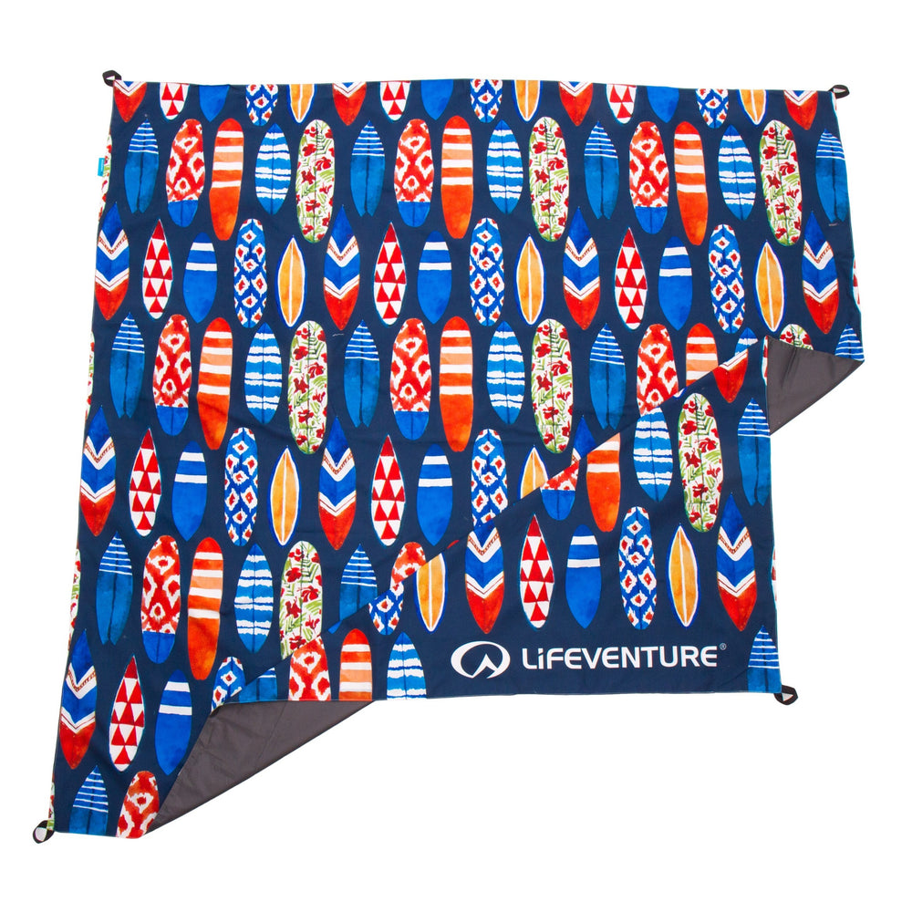 Wasserdichte Picknickdecke – Surfboards