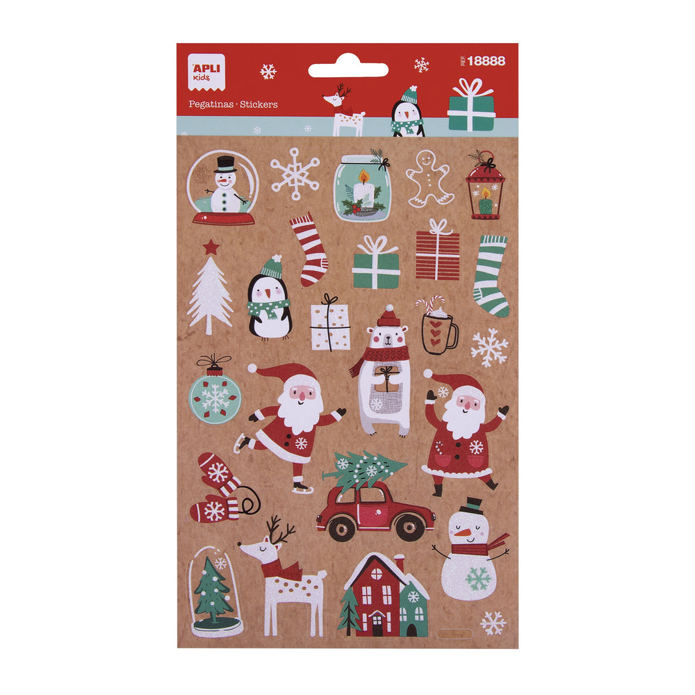 Weihnachtsaufkleber – Geschenke