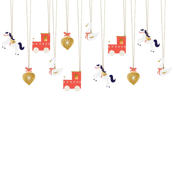 Geschenkanhänger – Lokomotive