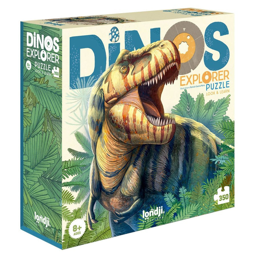 Beobachtungspuzzle für Kinder, 350 Teile – Dinos