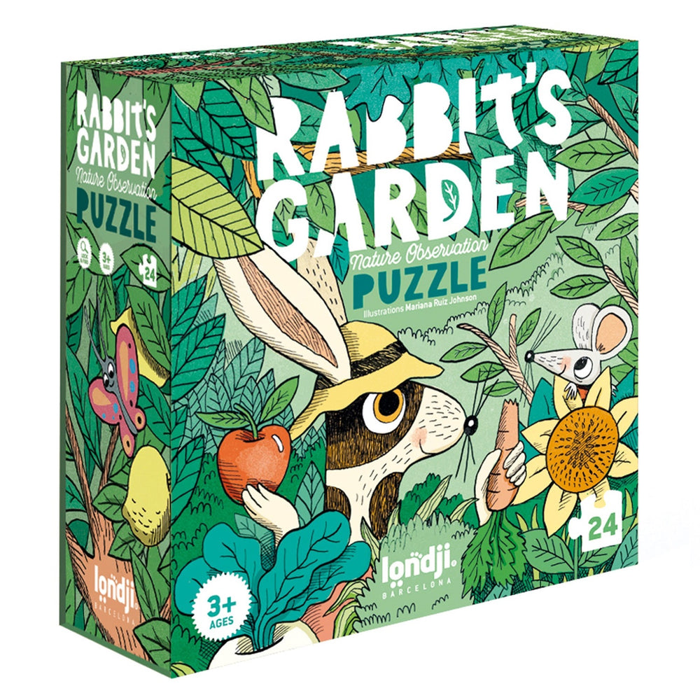Puzzle 24 Teile – Der Garten der Kaninchen