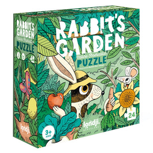 Puzzle 24 Teile – Der Garten der Kaninchen