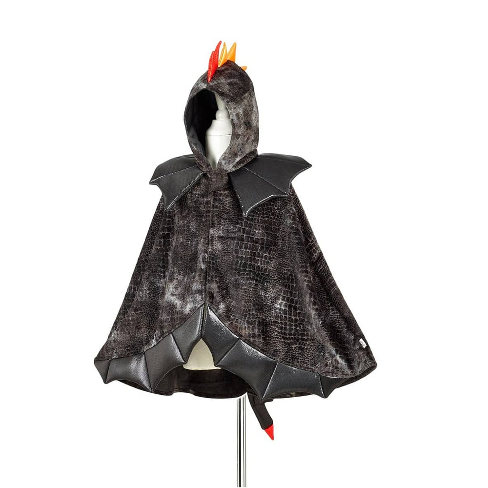 Kostüm - Schwarzer Drachenumhang 4-7 Jahre