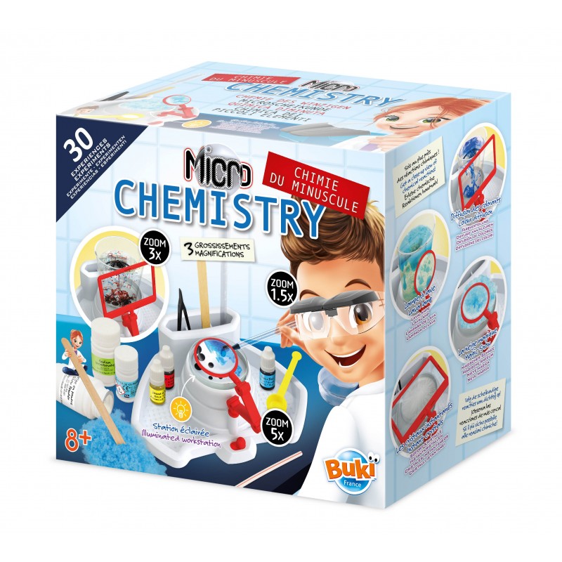 Experimentierkasten - Chemie unter dem Mikroskop