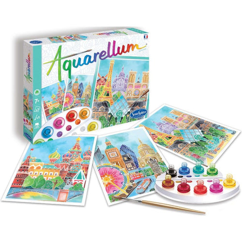 Aquarellum Set – „Hauptstädte” Malset