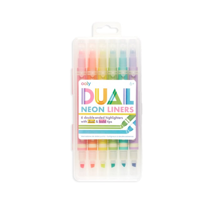 Neon-Doppelfilzstifte/Marker – Dual Liner