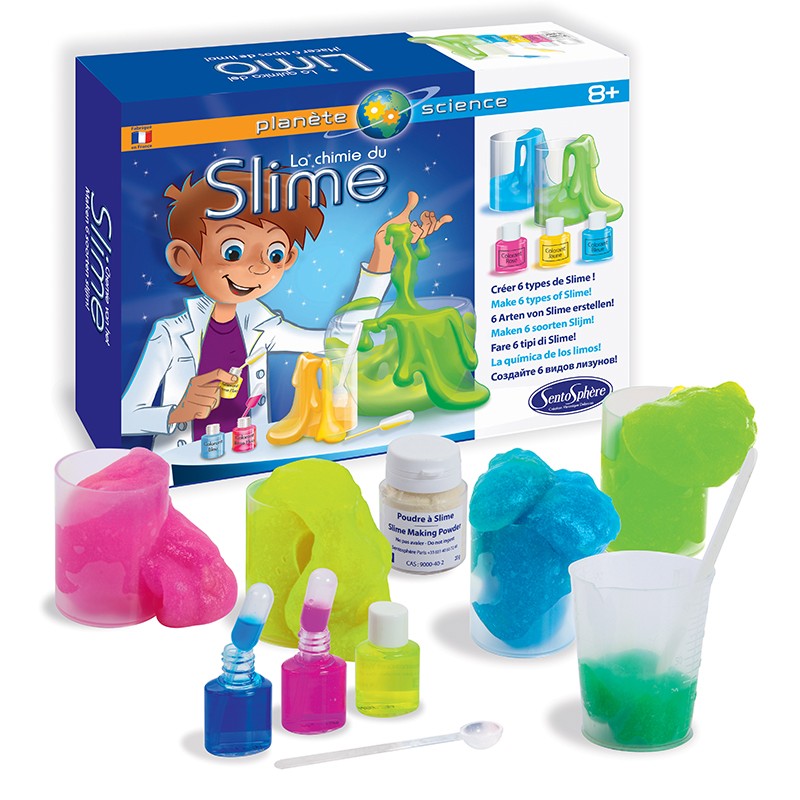 Wissenschaftliches Set für Kinder – Slime-Gelmasse