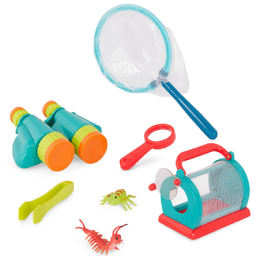 Set für kleine Forscher zum Fangen von Insekten und Beobachten der Natur – Little Explorer - Tublu.de