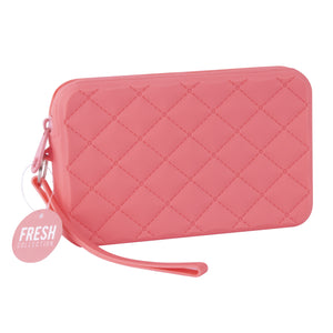 Silikon-Federmäppchen, Etui Fresh Collection – Lachs