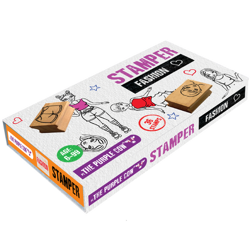 Set mit Holzstempeln – Mode