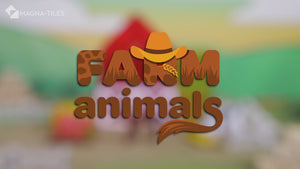 Magnetklötze – Farm Animals 25 Teile