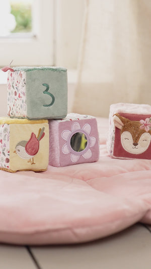 Weiche Aktivierungswürfel – Fairy Garden, 4 Stück